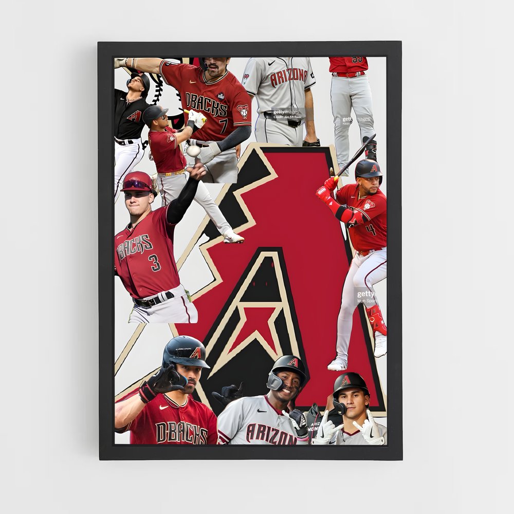 Poster Diamondbacks Spirit – affiche Baseball (vue 2)